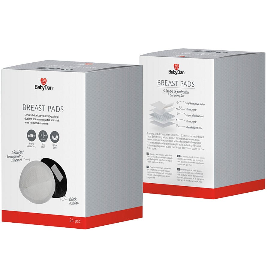 BabyDan Engangs Ammeindlæg Sort 24 stk.