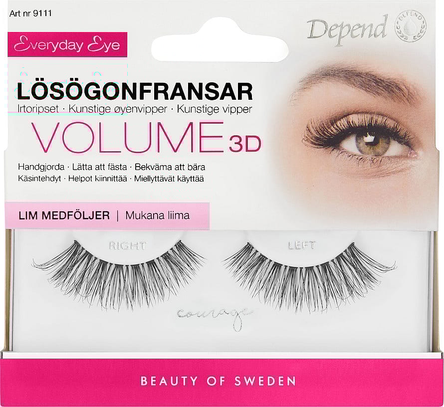 Depend Falske Øjenvipper Courage