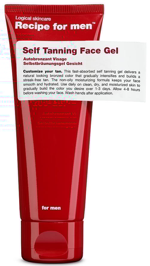 Recipe For Men Self Tanning Face Gel 75 ml