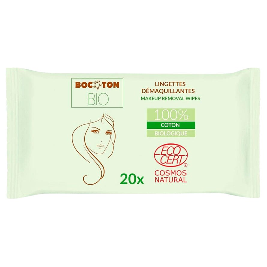 Bocoton Make-Up Removal Wipes Ø 20 stk.