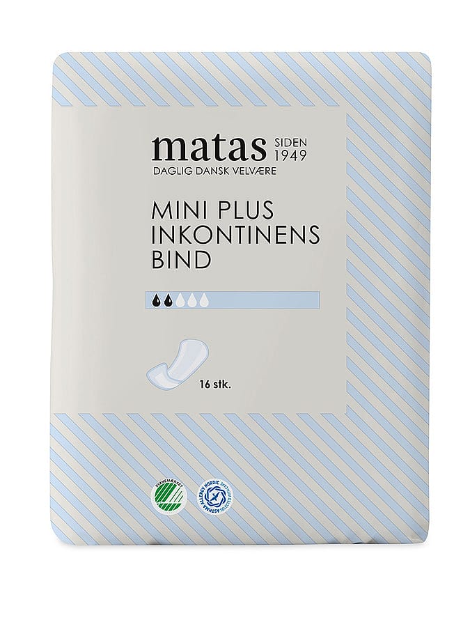 Matas Striber Mini Plus Inkontinens Bind 16 stk