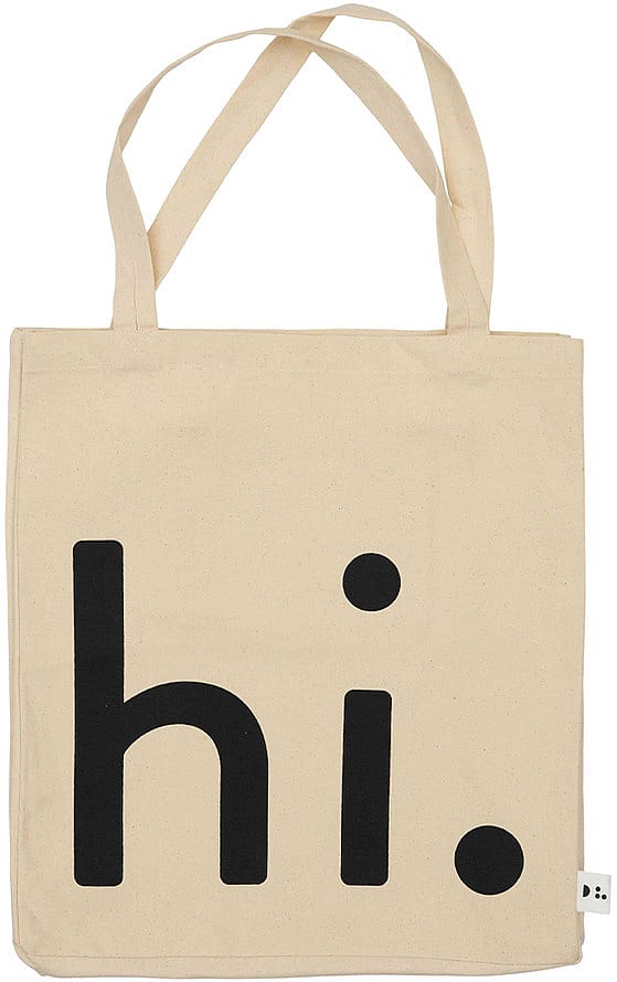 Design Letters Rejsetaske Natural Sort