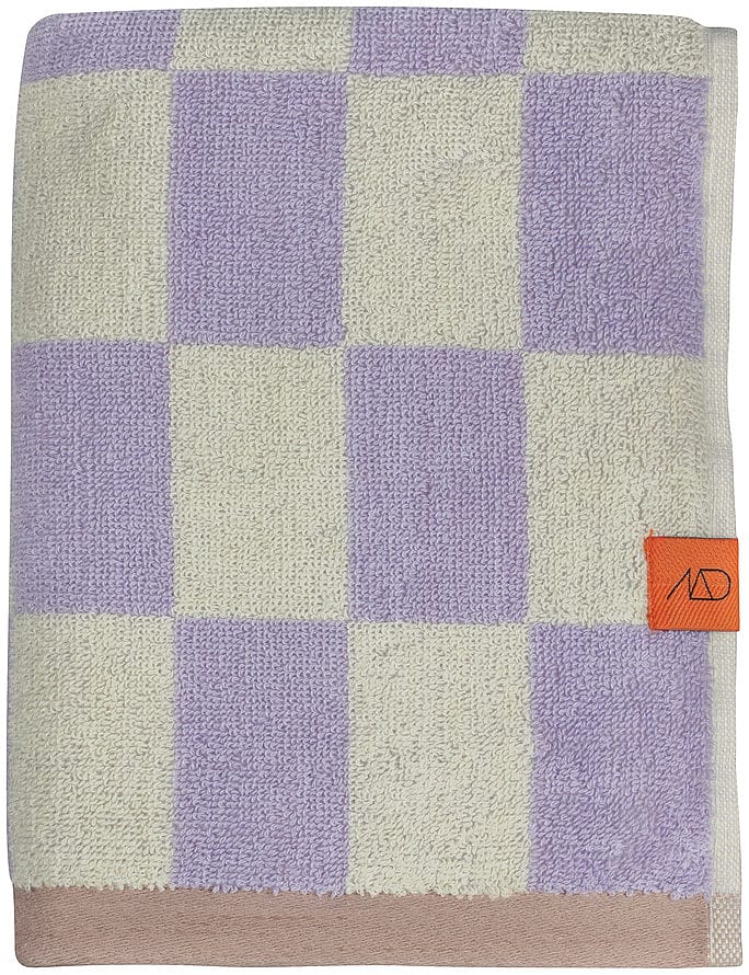 Mette Ditmer RETRO Gæstehåndklæde Lilac 50 x 90 cm