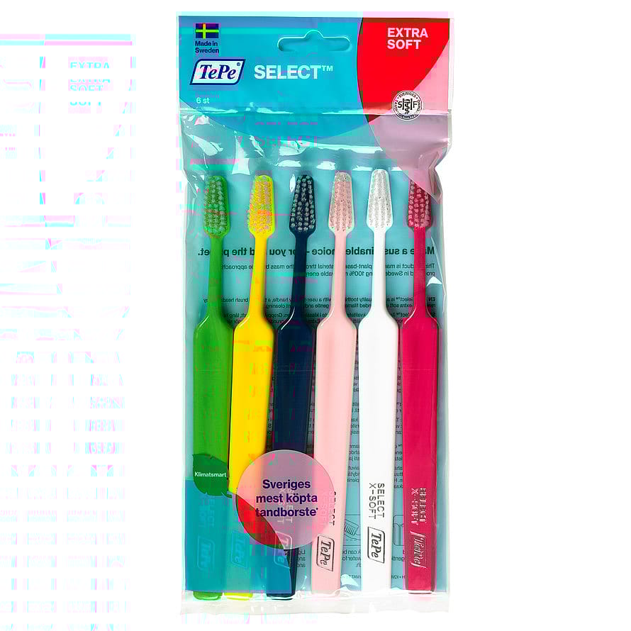 TePe Tandbørste Select X-Soft 6 stk