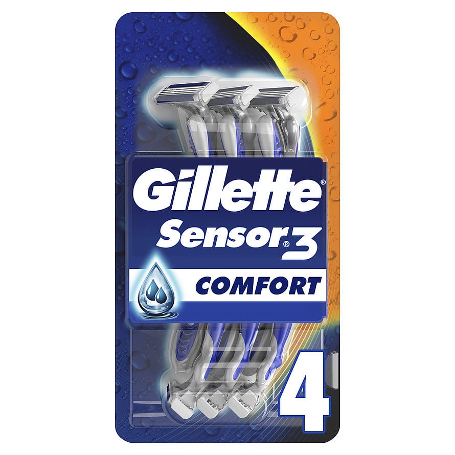 Gillette Sensor3 Disposable Razors 4 pcs