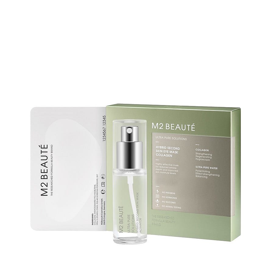 M2 Beauté Hybrid Second Skin Eye Mask Collagen