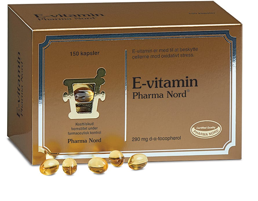 Pharma Nord Bio E-vitamin 290 mg 150 kaps.