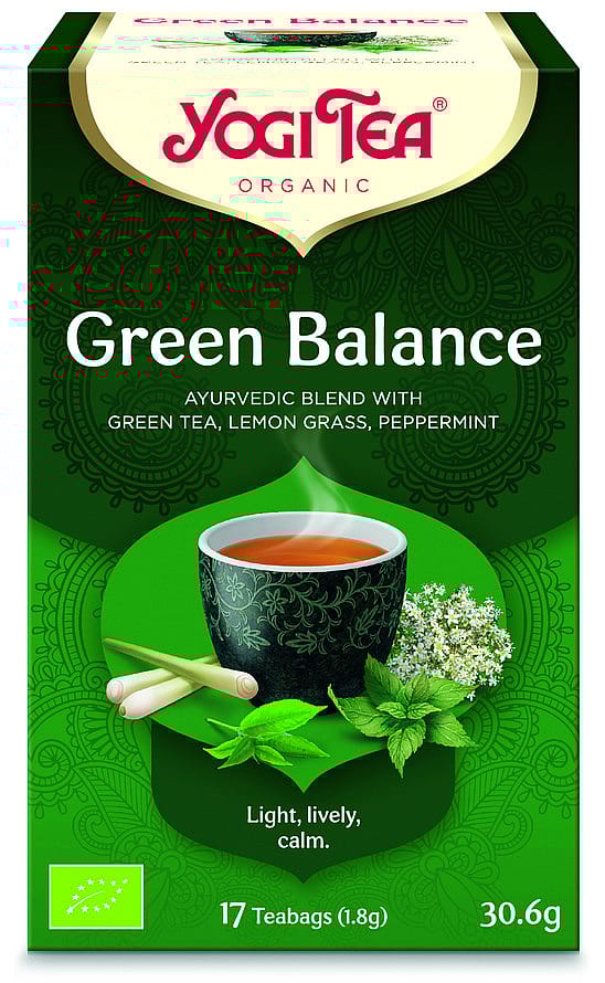 Yogi Tea Green Balance Ø 17 breve