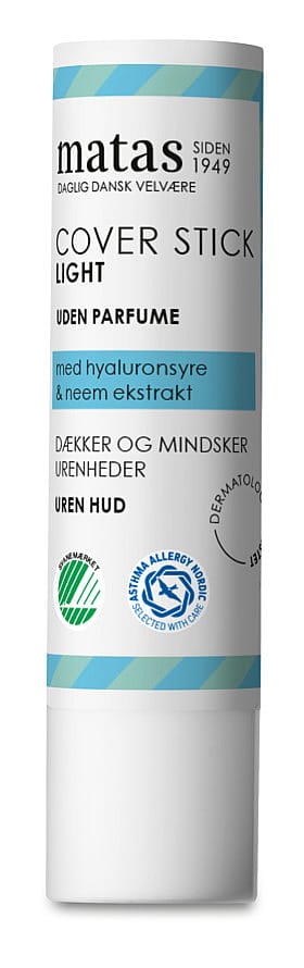 Matas Striber Cover Stick Til Uren Hud Uden Parfume Light