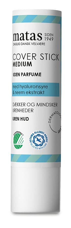 Matas Striber Cover Stick Til Uren Hud Uden Parfume Medium