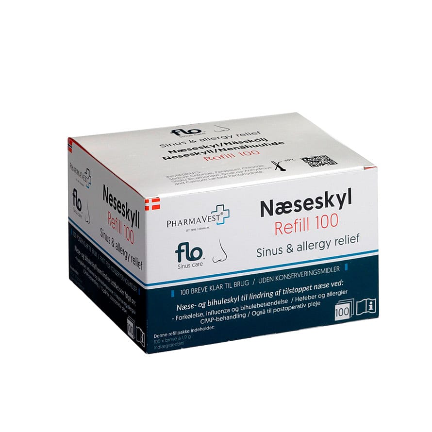 FLO Næseskyl Refill 100 stk