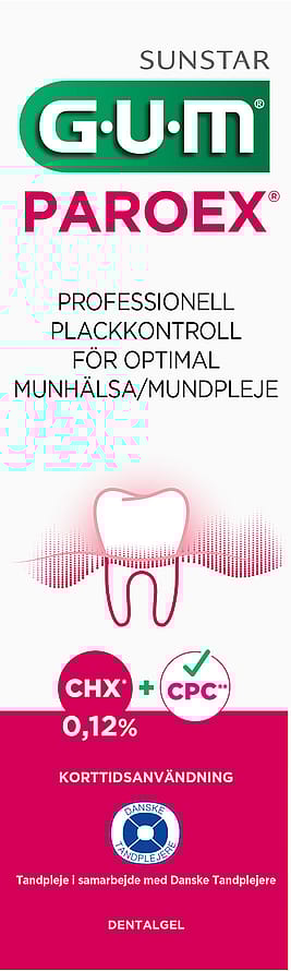 GUM Dental Gel Paroex 0,12% Klorhexidin 75 ml