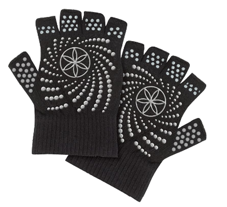GAIAM Grey Grippy Yoga Gloves