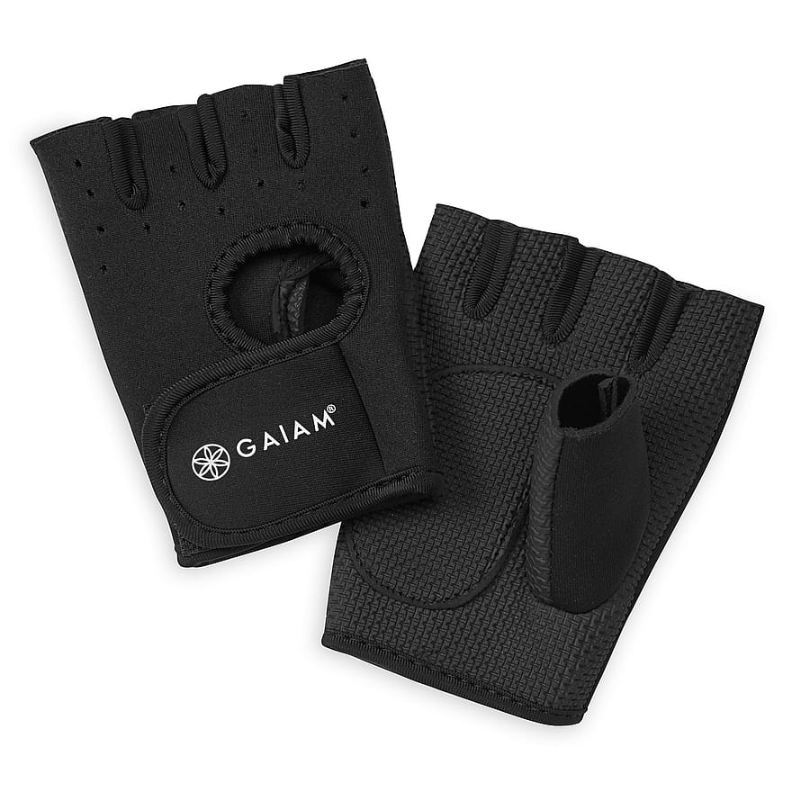 GAIAM Fitness Glove Black-Black S/M