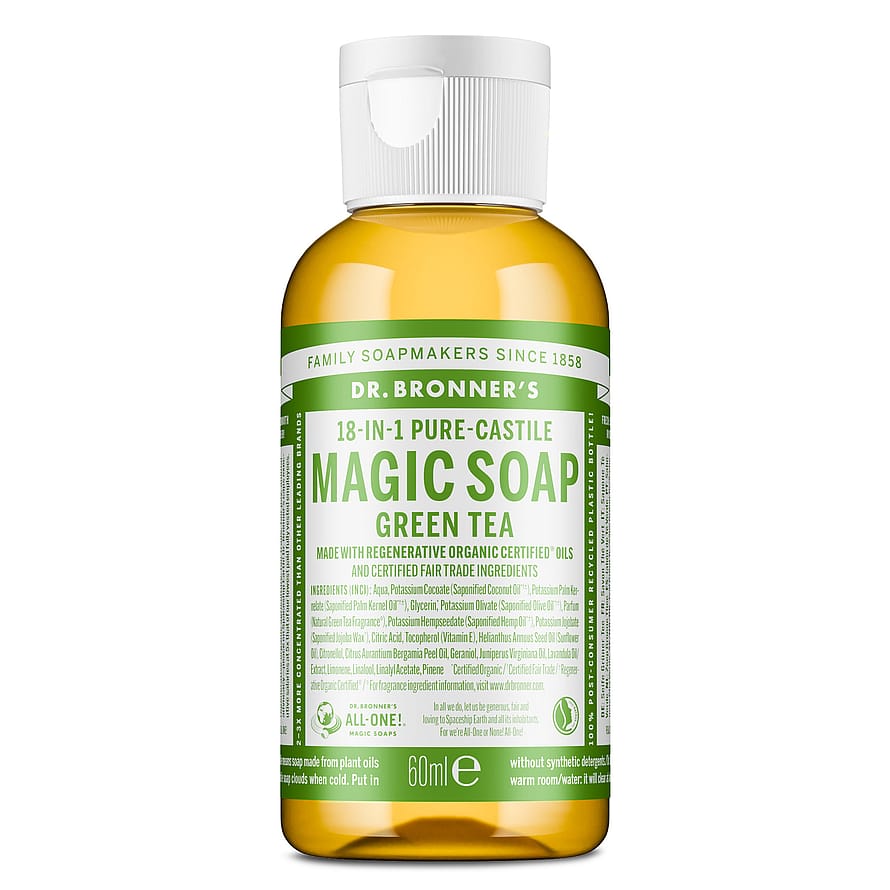 Dr. Bronner's All-One Magic Soap Green Tea 60 ml
