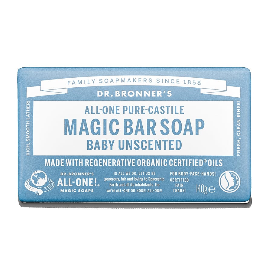 Dr. Bronner's Bar Soap Baby-Mild Neutral