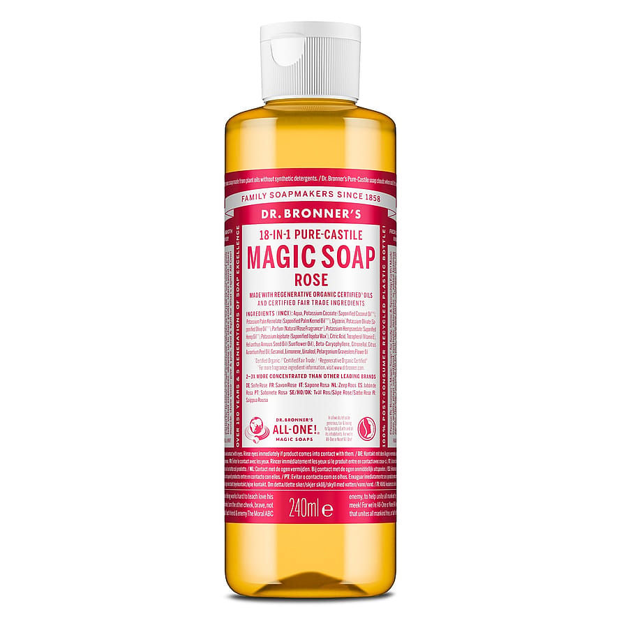 Dr. Bronner's Castile Soap Rose 240 ml
