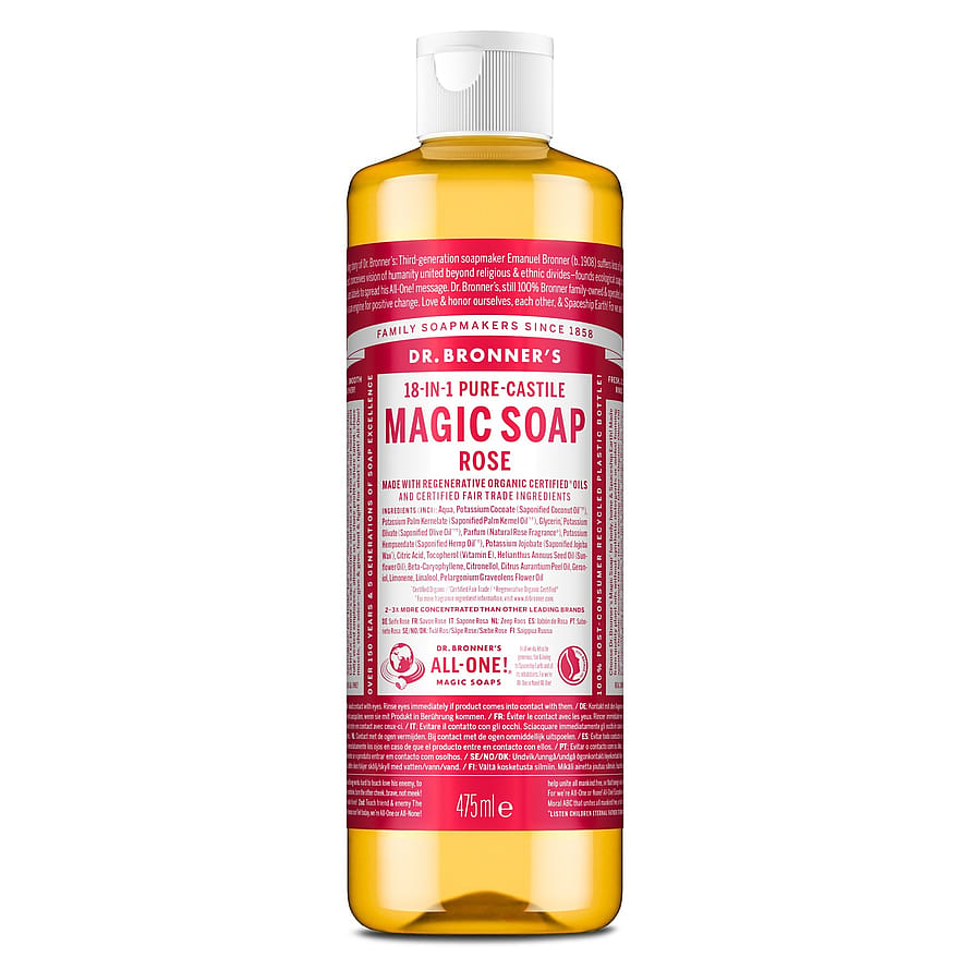 Dr. Bronner's Rose Liquid Soap 473 ml