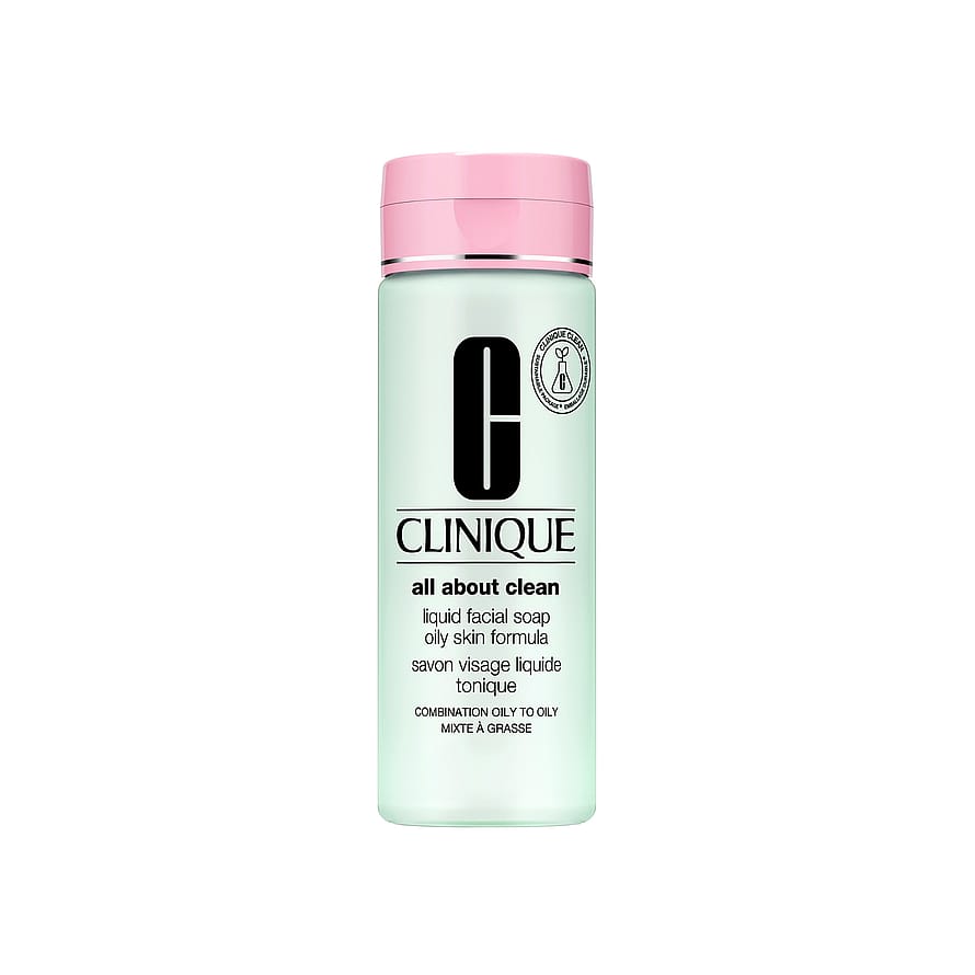 Clinique Liquid Facial Soap cleanser Oily Skin Formula - Combination/Oily  + Oily Skin 200 ml