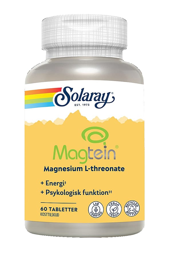 Solaray Magtein® Magnesium L-threonate 60 stk