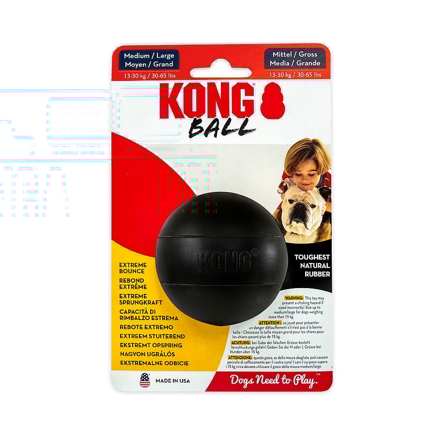 Kong Extreme Rubber Ball M/L Ø 8cm