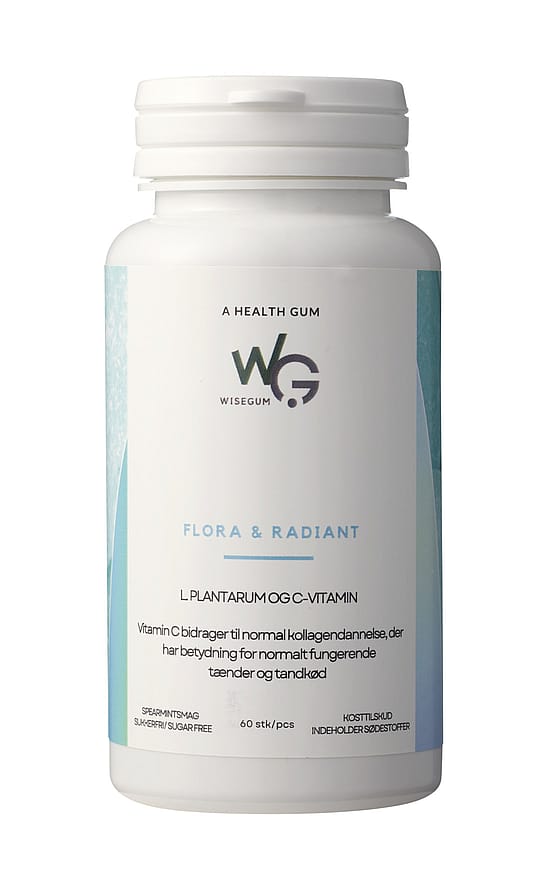 WiseGum Flora & Radiant 60 stk