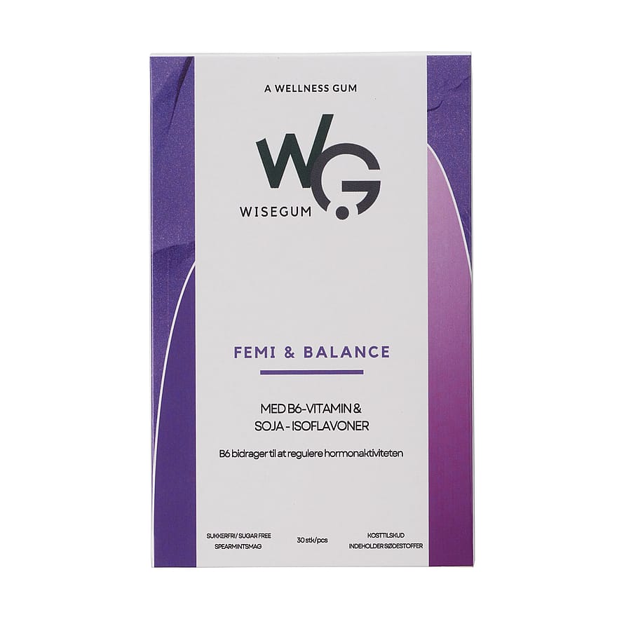 WiseGum Femi & Balance 30 stk