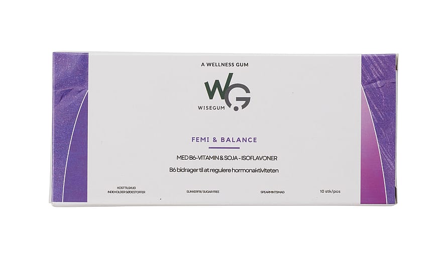 WiseGum Femi & Balance 10 stk