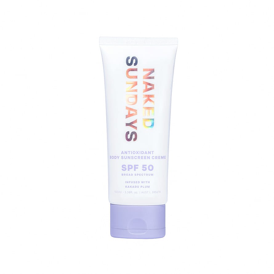 Naked Sundays SPF50 Antioxidant Body Sunscreen Creme