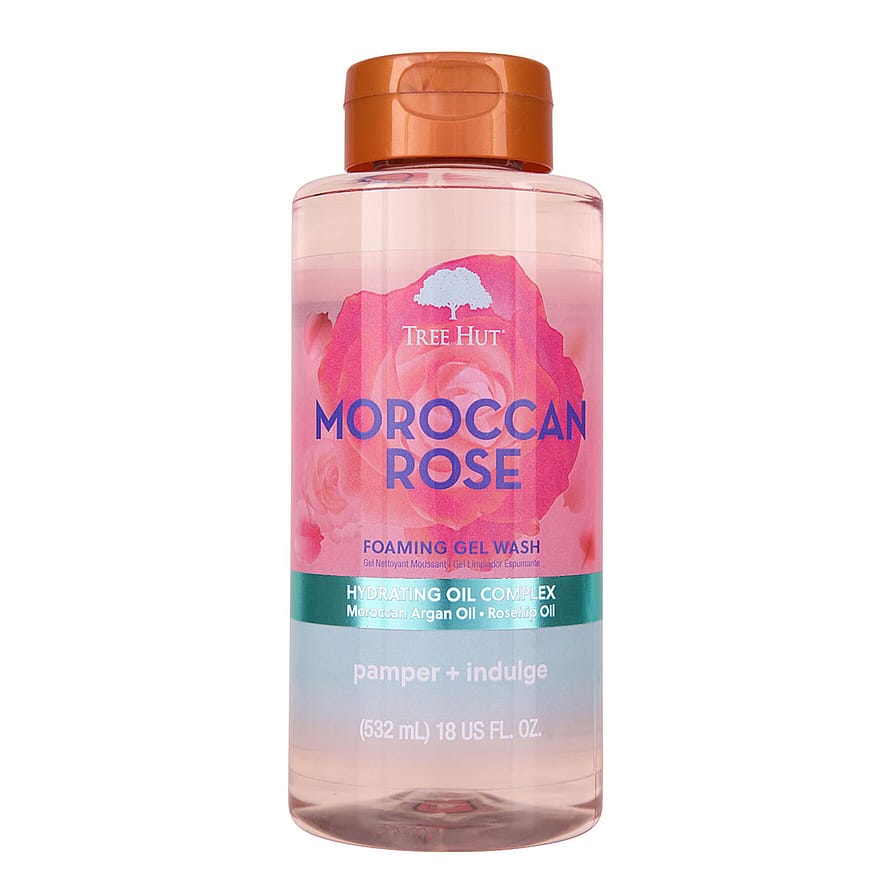 TREE HUT Foaming Gel Wash Moroccan Rose 532 ml