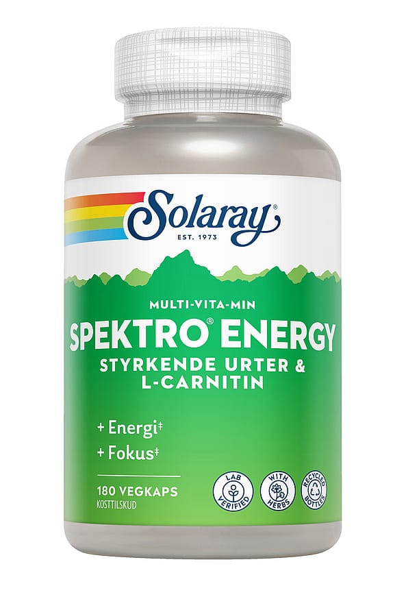 Solaray Spektro Energy 180 Kapsler