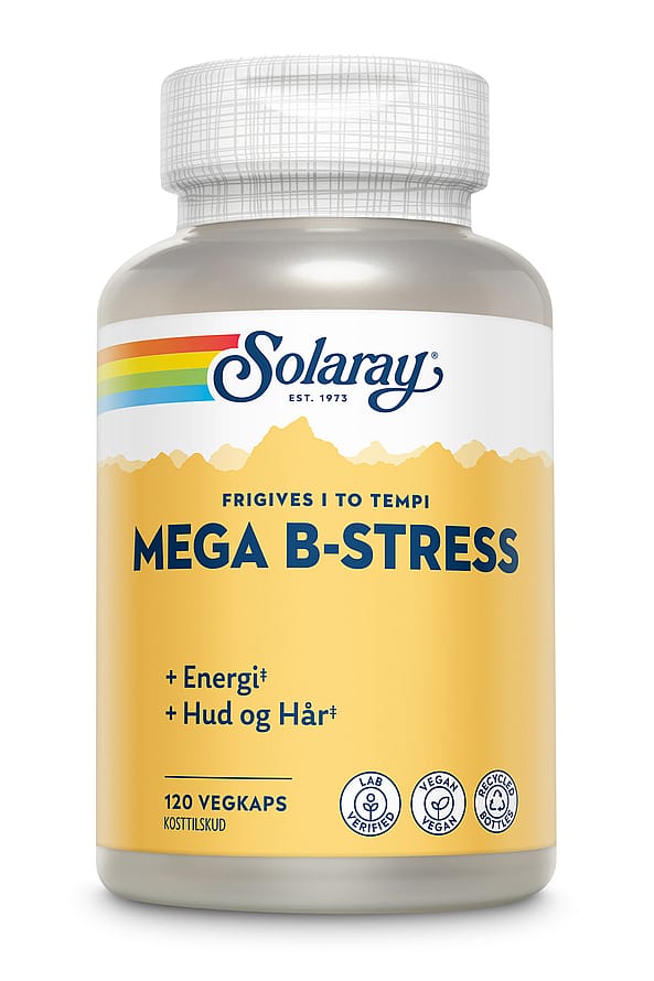 Solaray Mega B-Stress 120 kaps.