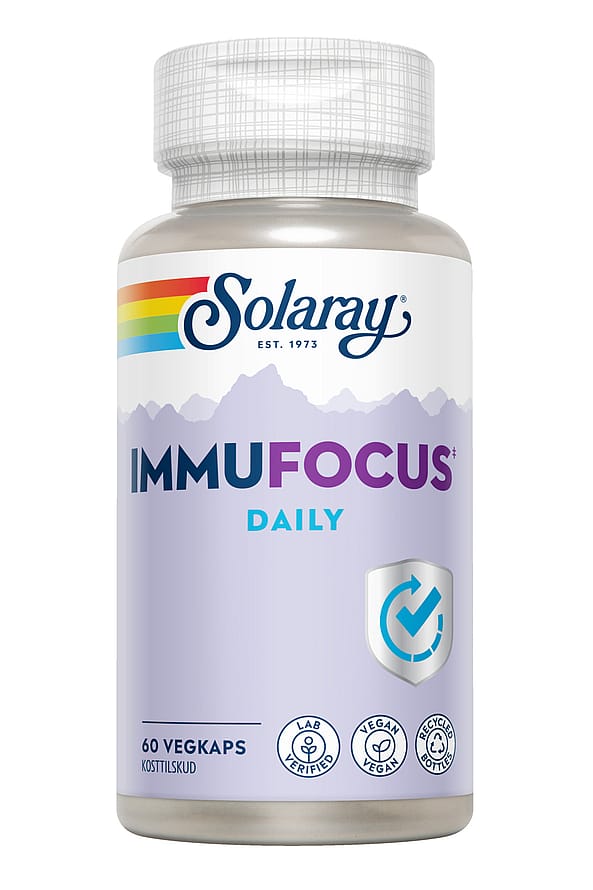 Solaray ImmuFocus Daily 60 veg. kaps.