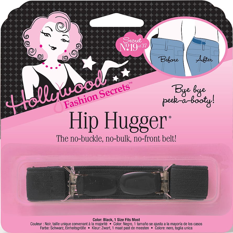 Hollywood Fashion Secrets Hip Hugger Black