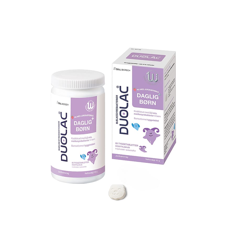 DUOLAC Daglig+ Børn 60 stk