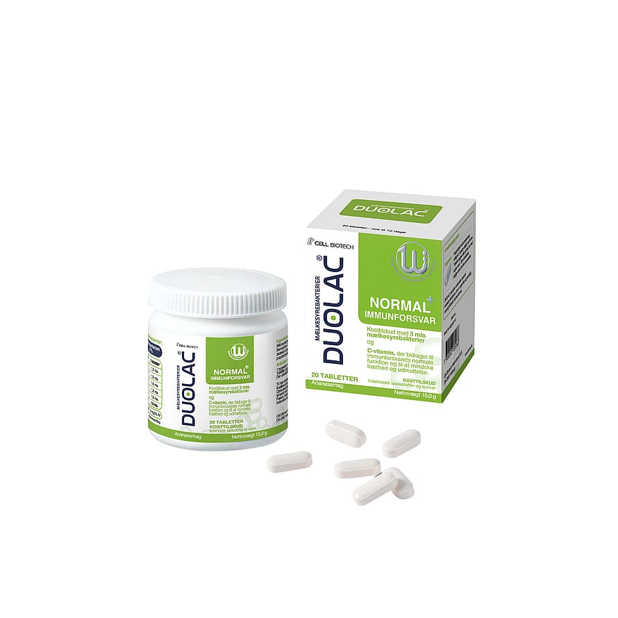 DUOLAC Normal+ Immunforsvar 20 stk
