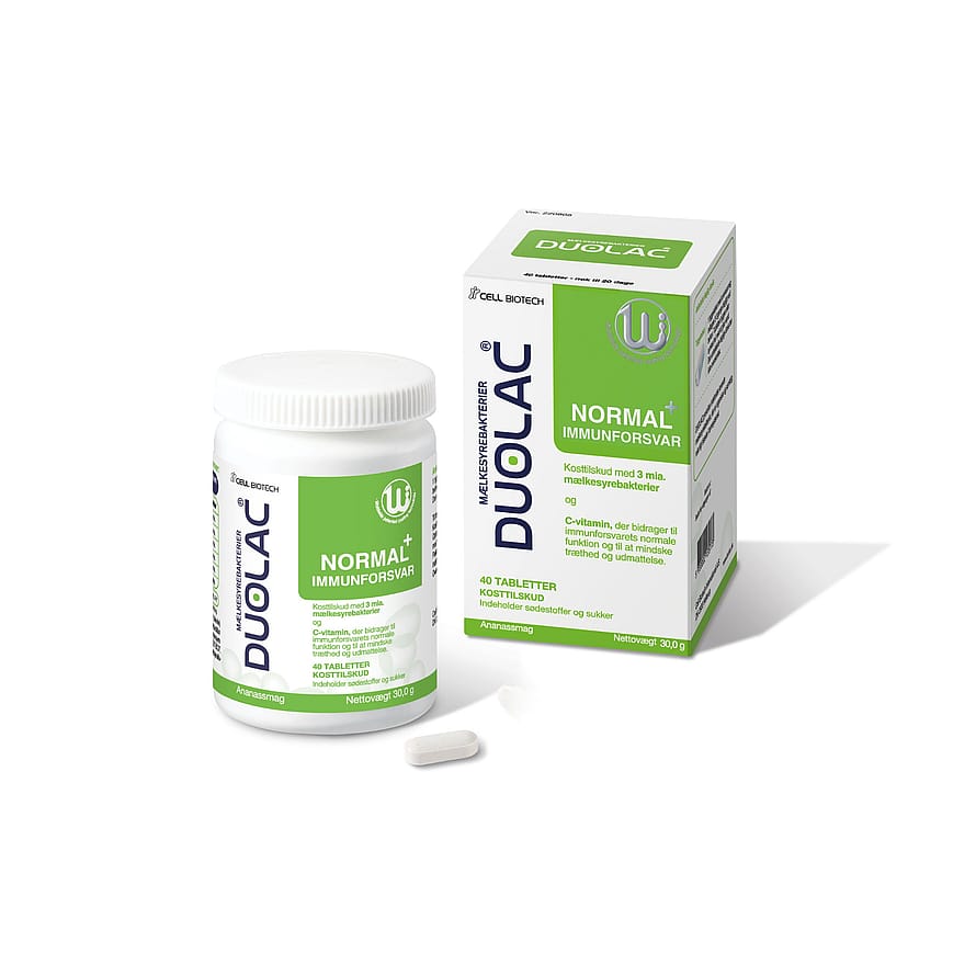 DUOLAC Normal+ Immunforsvar 40 stk