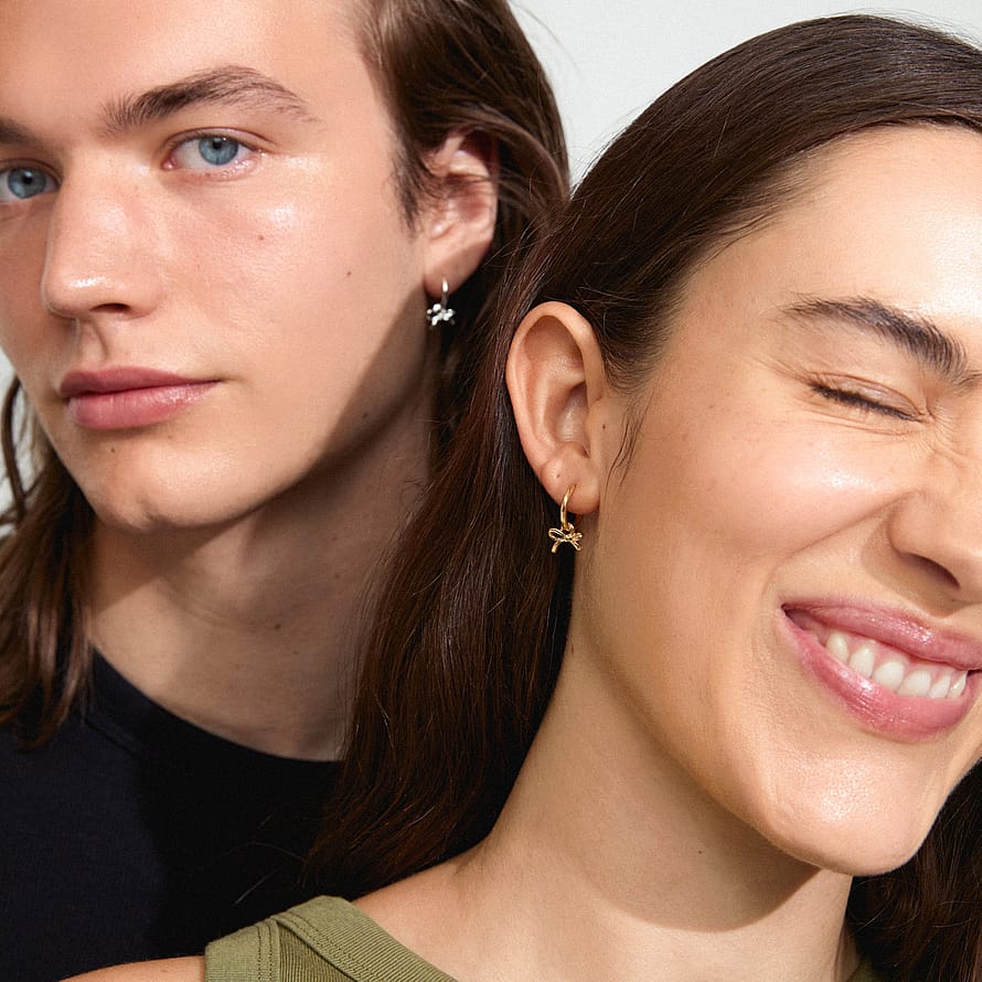 Pilgrim Øreringe Lysandra Sølv Belagt Classic