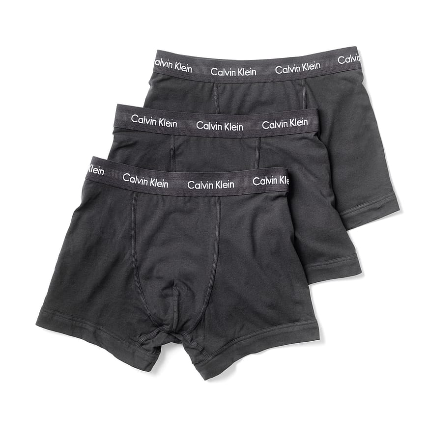 CALVIN KLEIN Boxer Briefs 3-Pak Black XL