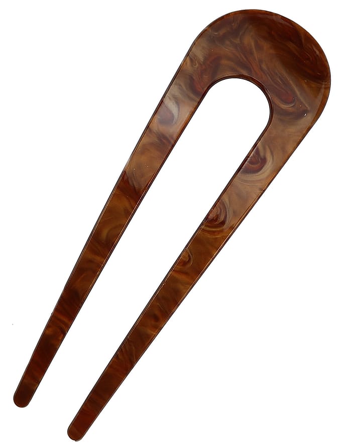 Senze U-pin i akryl Brown 13 cm