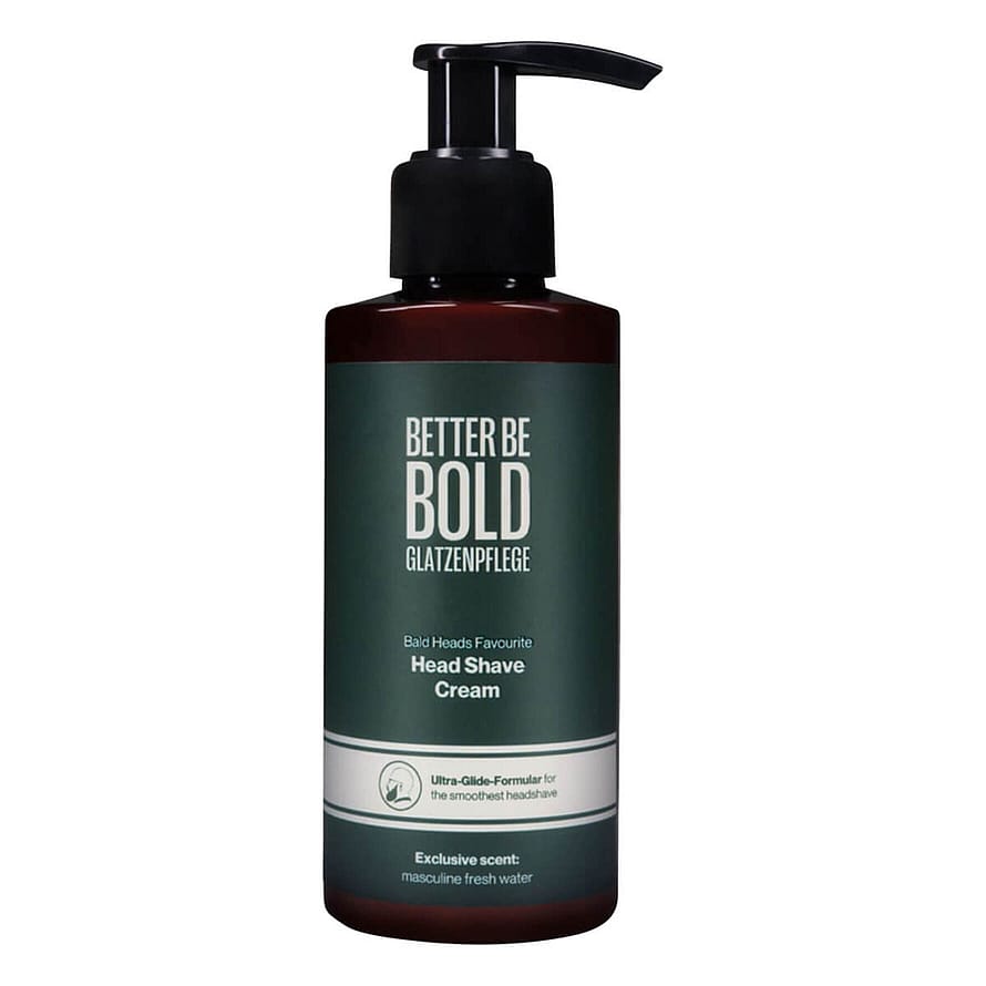 Better Be Bold Head Shave Cream Ultra-glide formular 150 ml