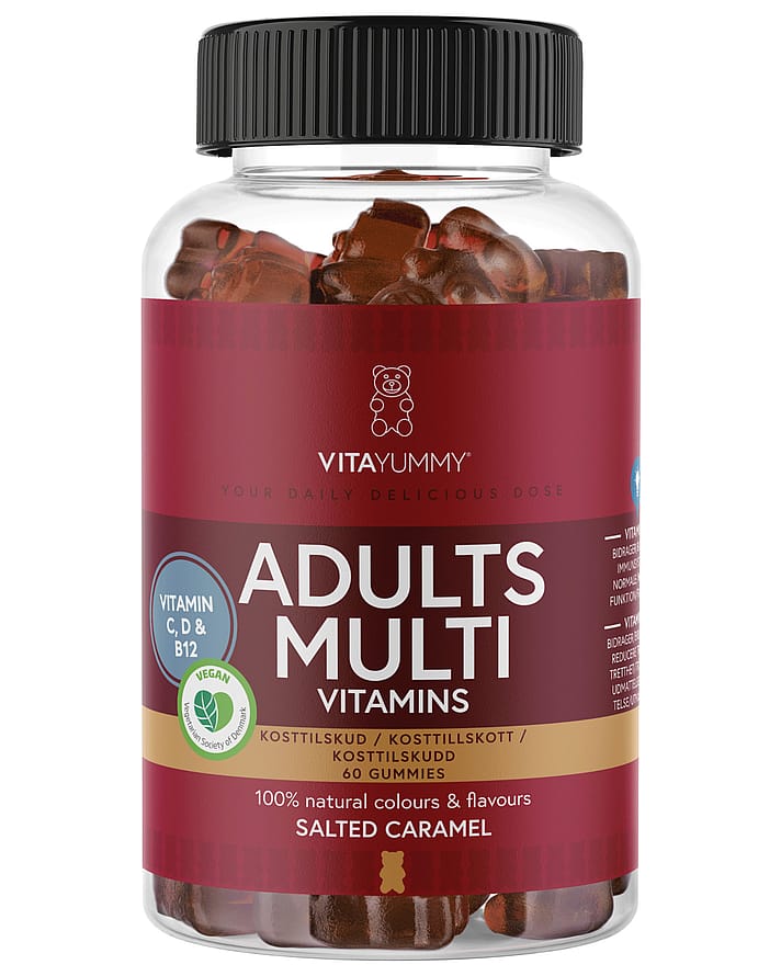 VitaYummy Adults Multi Salted Caramel 60 stk