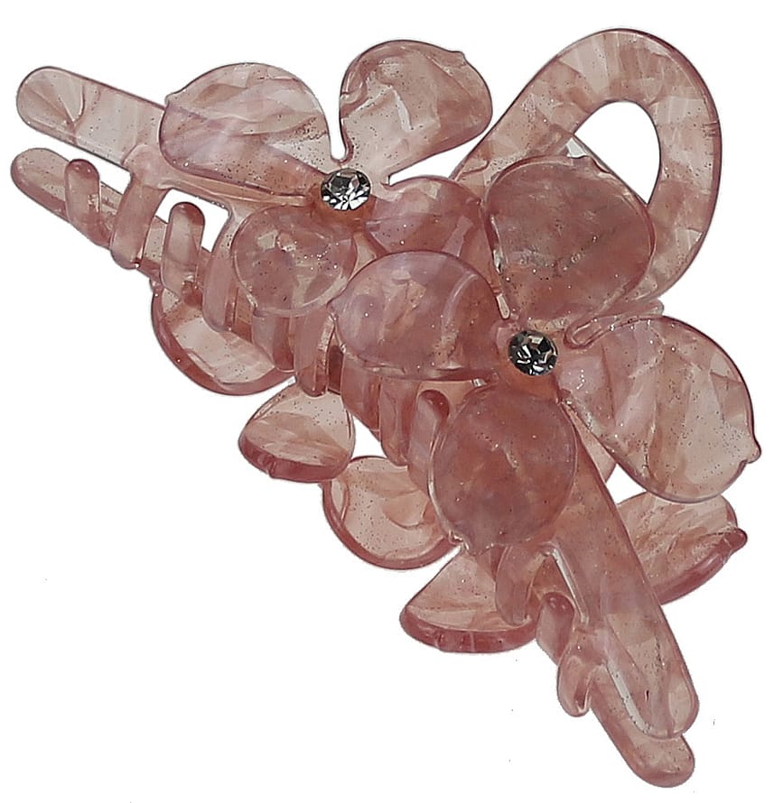 Senze Faldklemme Akryl Pink