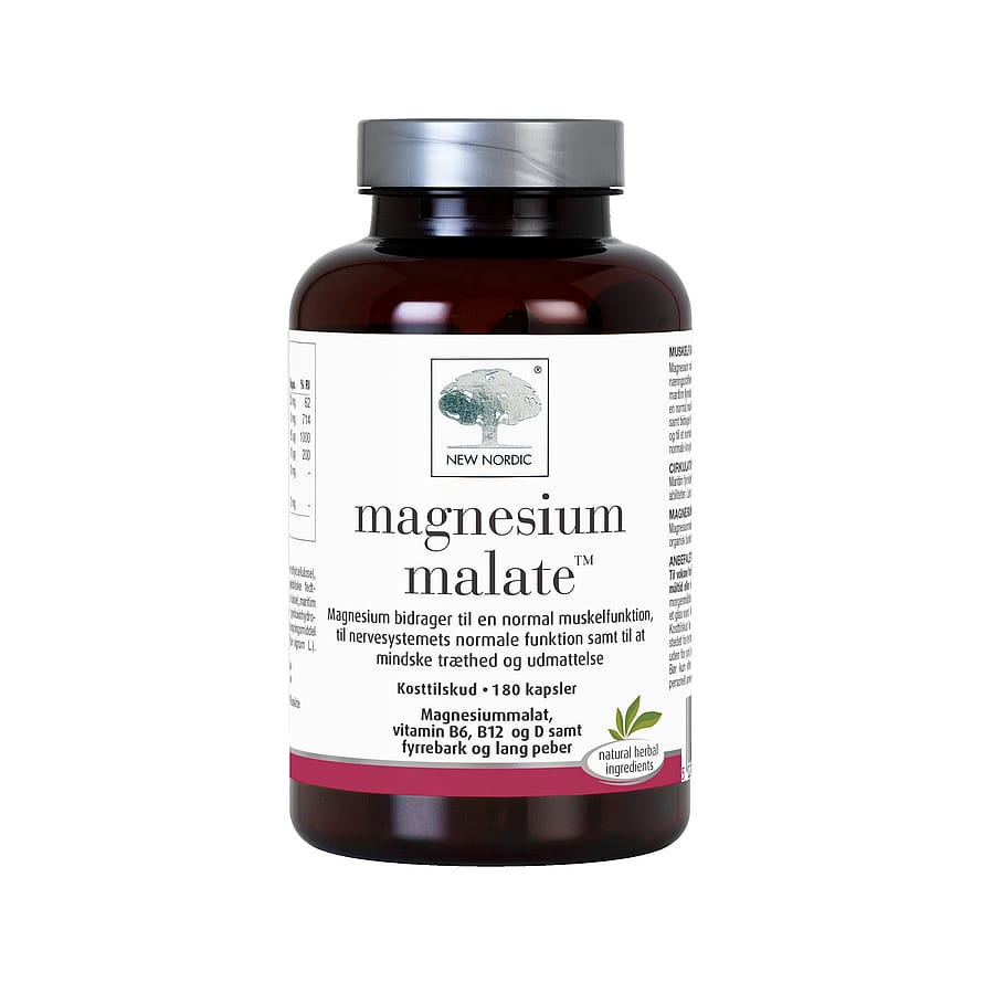 New Nordic Magnesium Malate 180 stk.