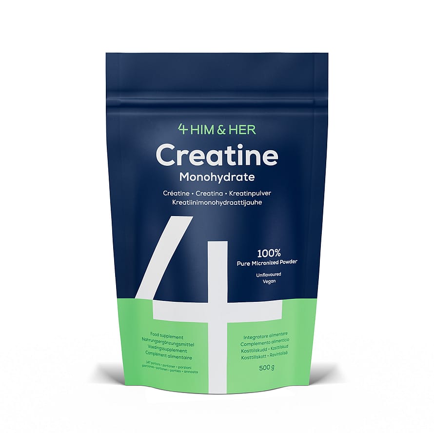 4 HIM & HER Creatine Monohydrate 500 g