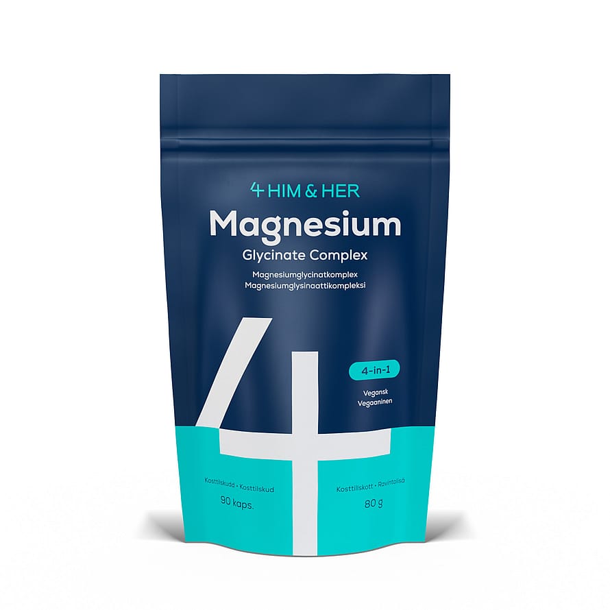4 HIM & HER Magnesium Glycinate Complex 90 stk.