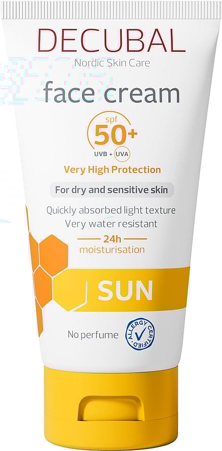 Decubal sun face cream SPF 50+ 50 ml