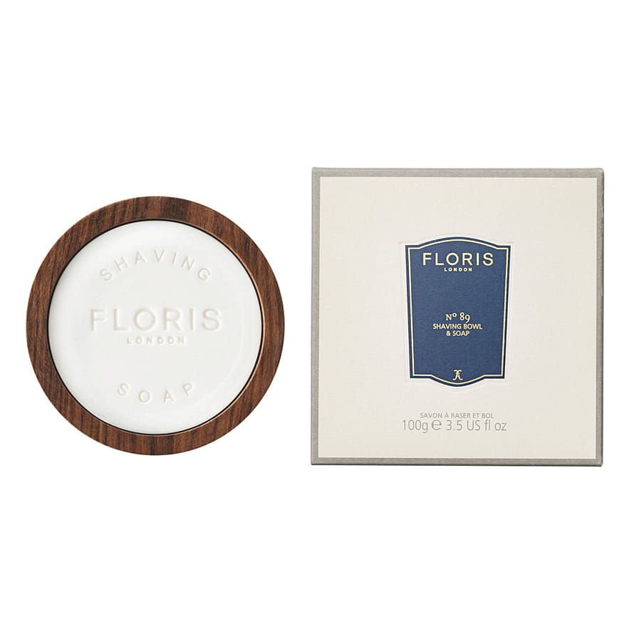 Floris of London No. 89 Barbersæbe i Træskå 100 g