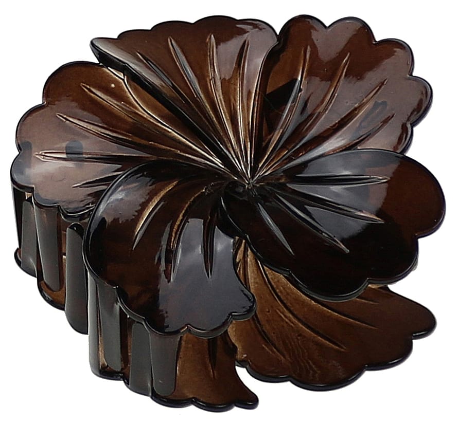 Senze Faldklemme Plast Brown