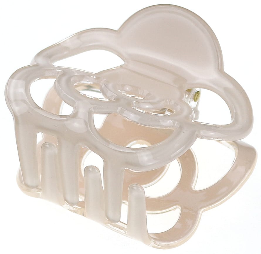 Senze Faldklemme Akryl Offwhite